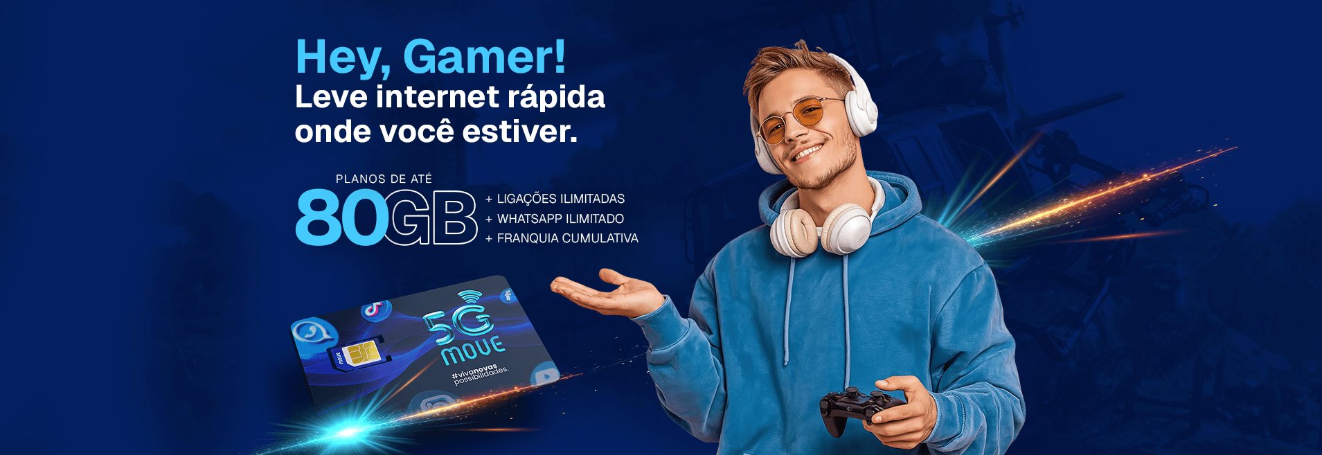 1 chip com cobertura de 2 operadoras e uma única fatura